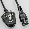 africa cable  6a power cord SABS Standard india  south africa power cord 10A 16A 250V cable Indian power cable